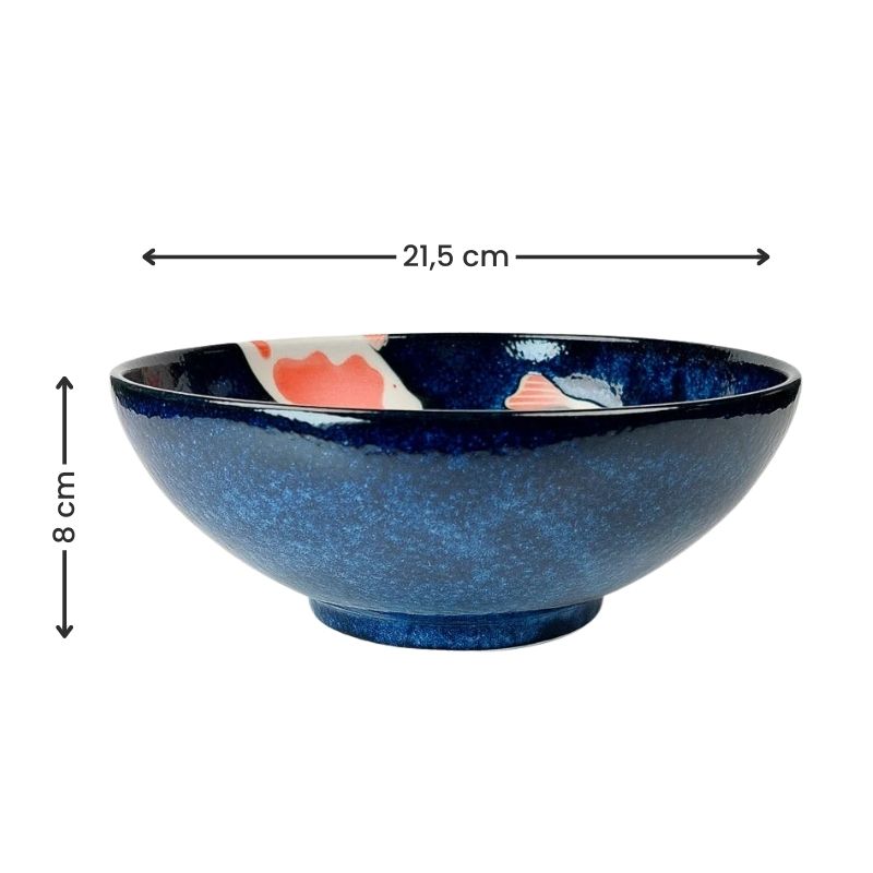 Cuenco Donburi carpa koi