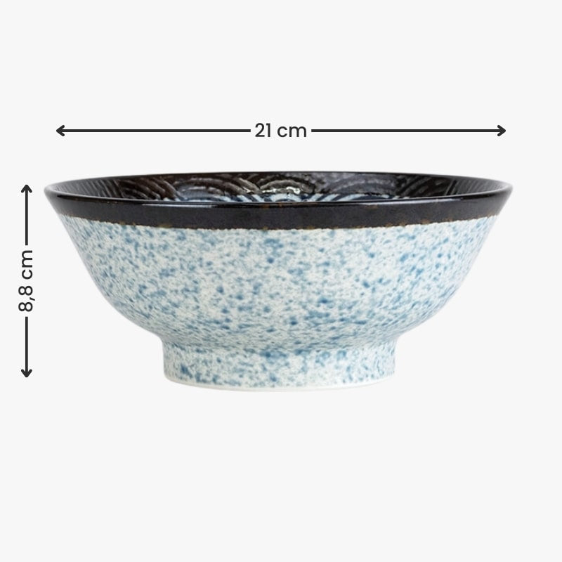Cuenco Donburi Japonés Nami