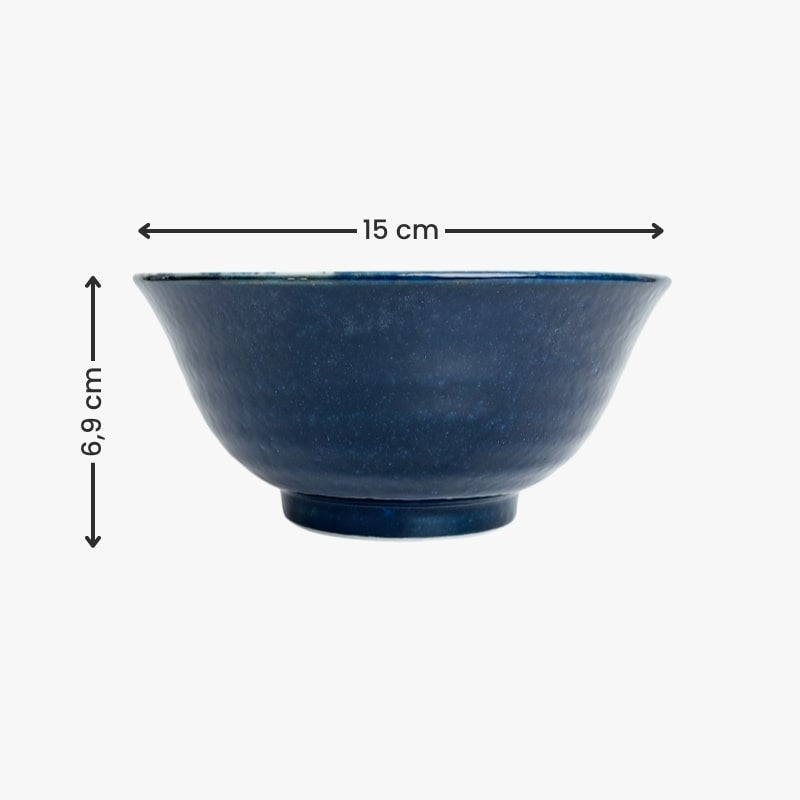 Cuenco Japonés Azul Kanagawa