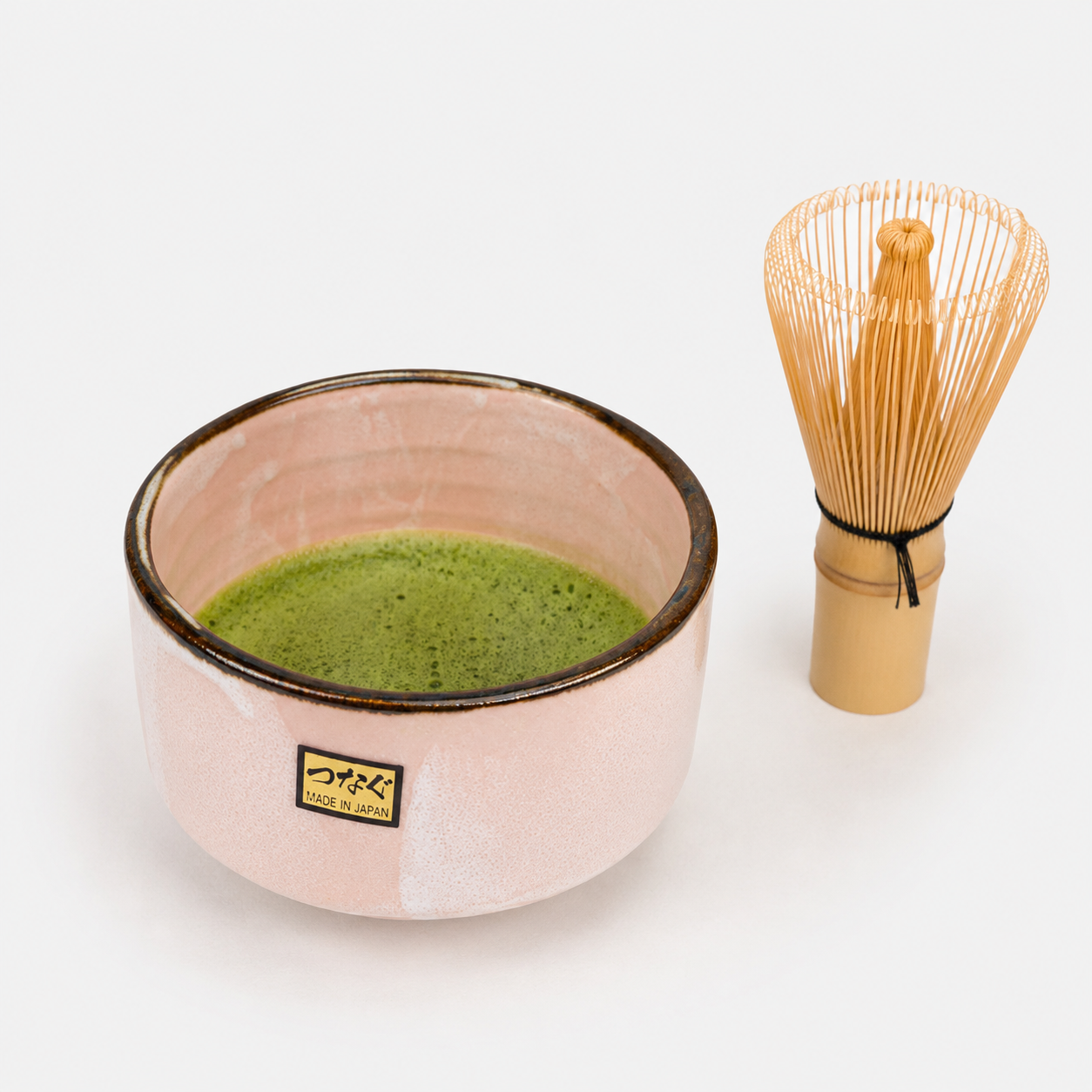 Cuenco Japonés Matcha Chawan Rosa