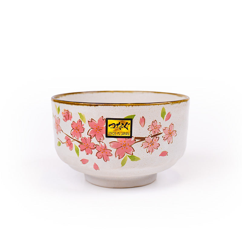 Cuenco japonés para matcha Flores de Cerezo
