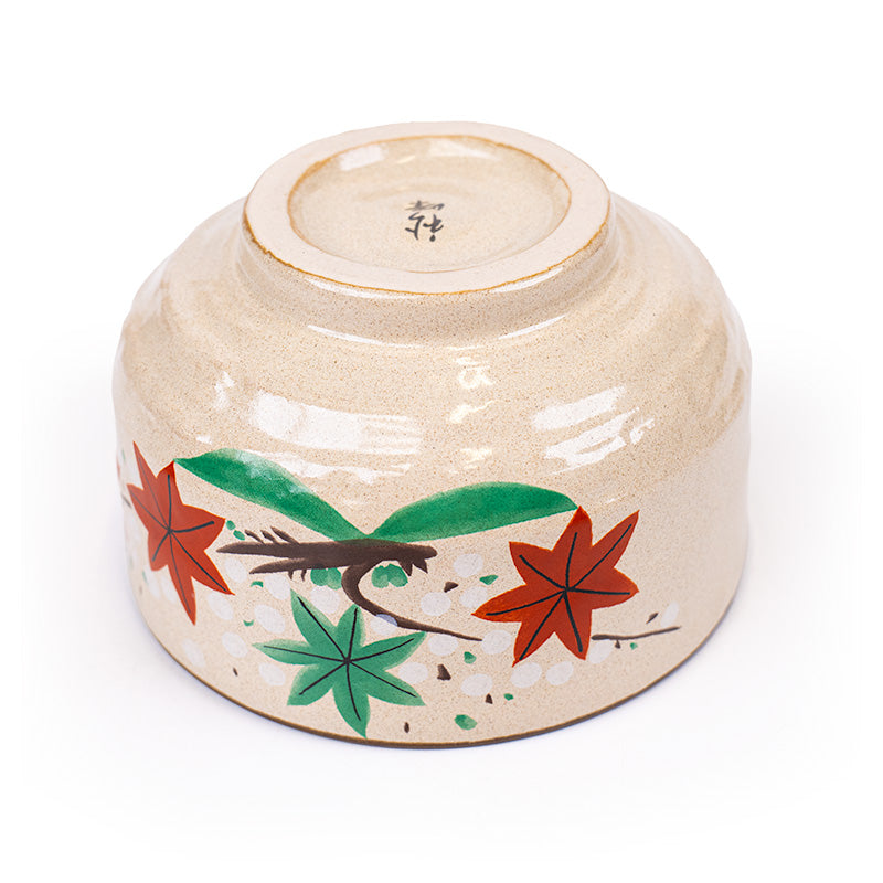 Cuenco japonés para matcha Momiji