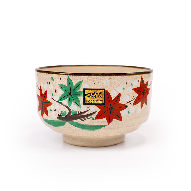 Cuenco japonés para matcha Momiji