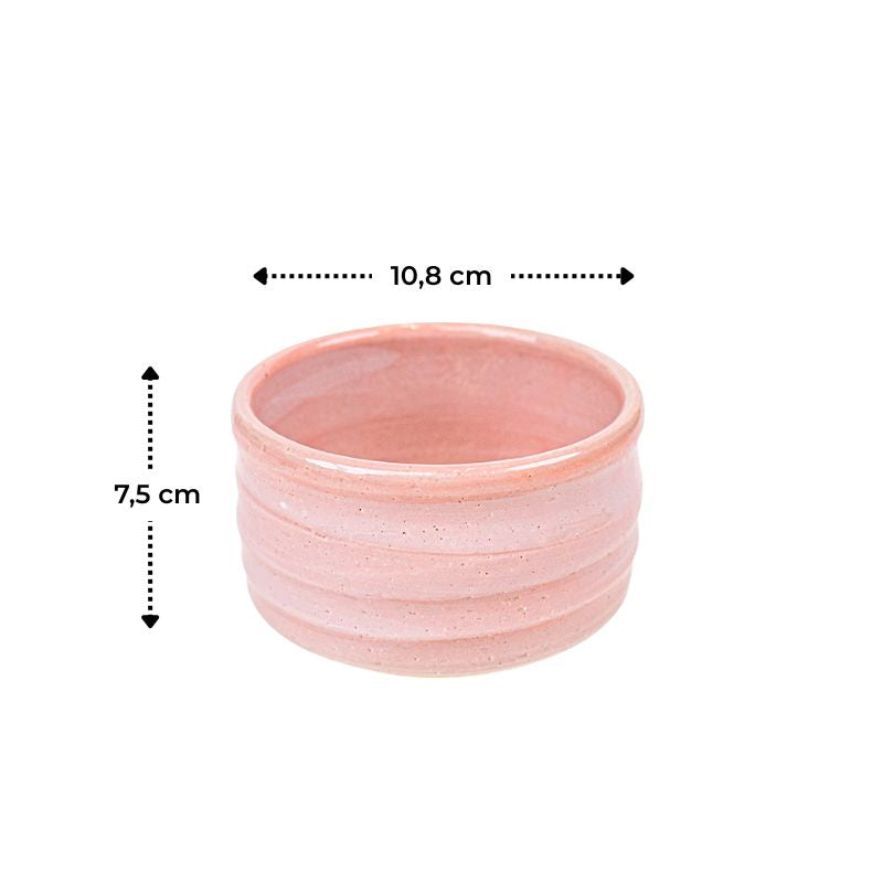 Cuenco japonés para matcha Pinku