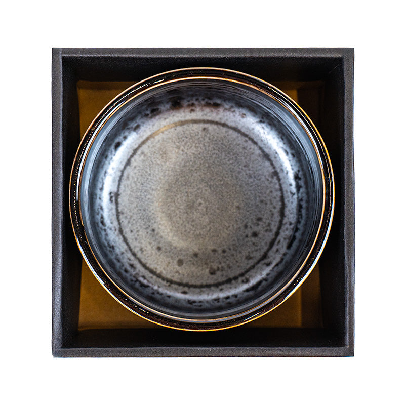 Cuenco japonés para matcha Yuteki Tenmoku