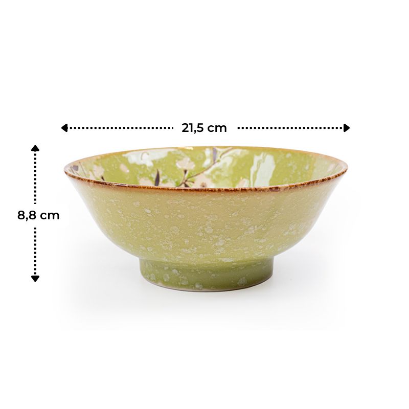 Cuenco japonés para ramen Midori Sakura