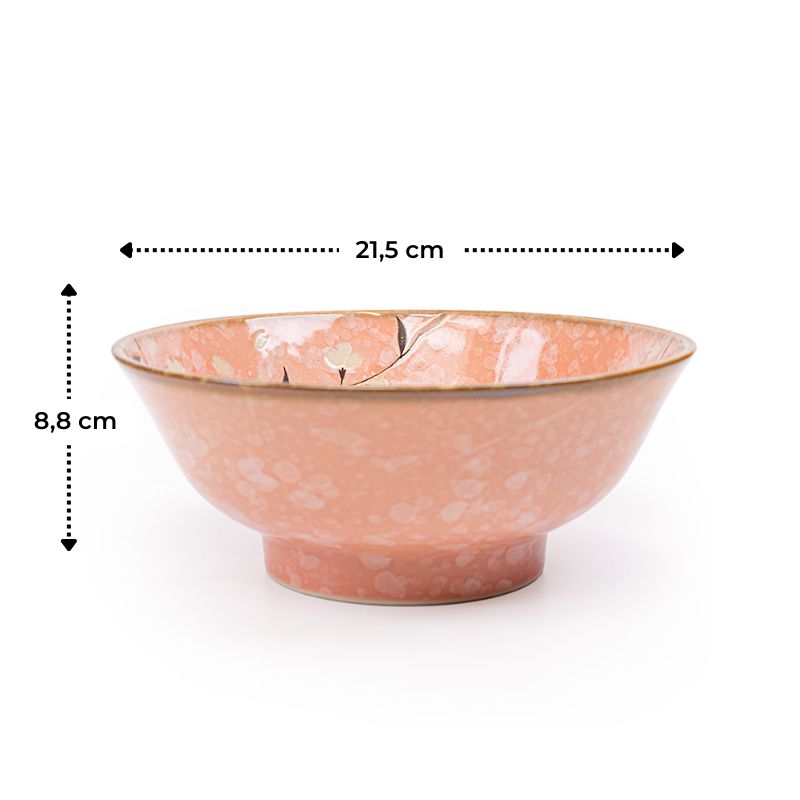 Cuenco japonés para ramen Pinku Sakura