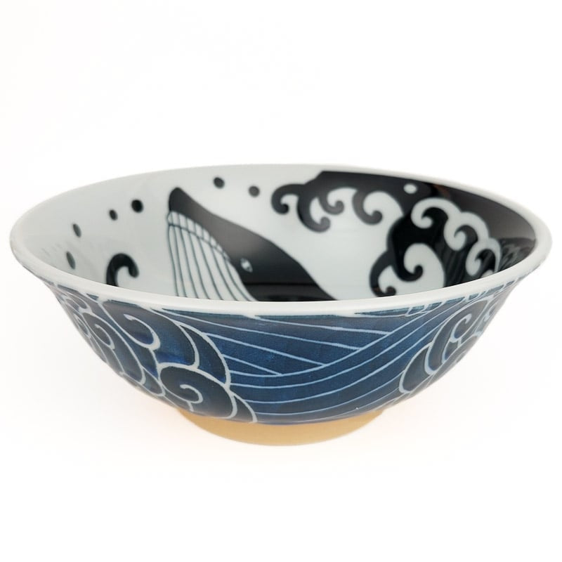 Cuenco japonés para ramen ballena