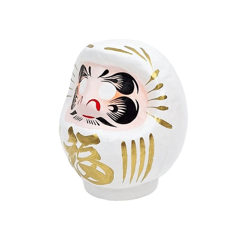 Daruma Blanco Japonés - 9 a 15 cm
