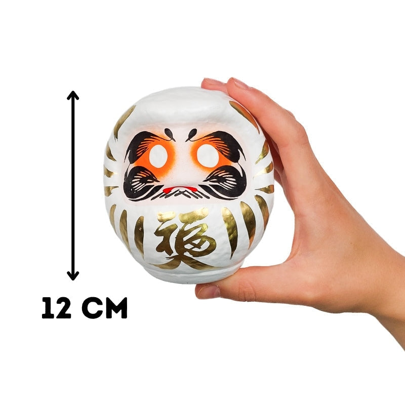 Daruma Grande Blanco 12 cm
