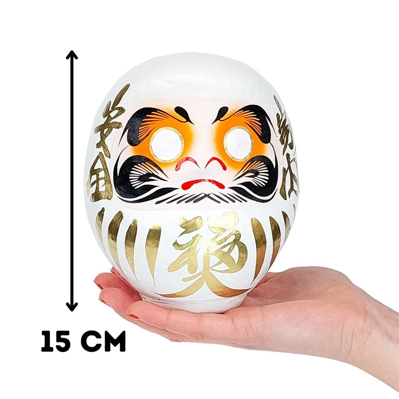 Daruma Grande Blanco 15 cm