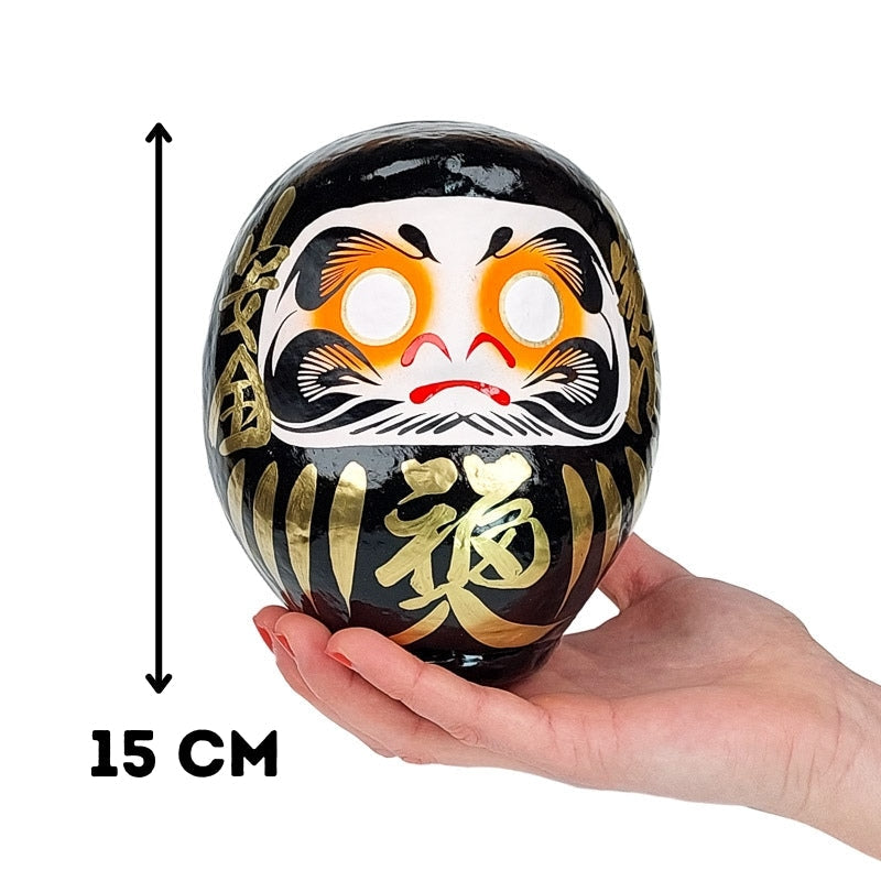 Daruma Grande Negro