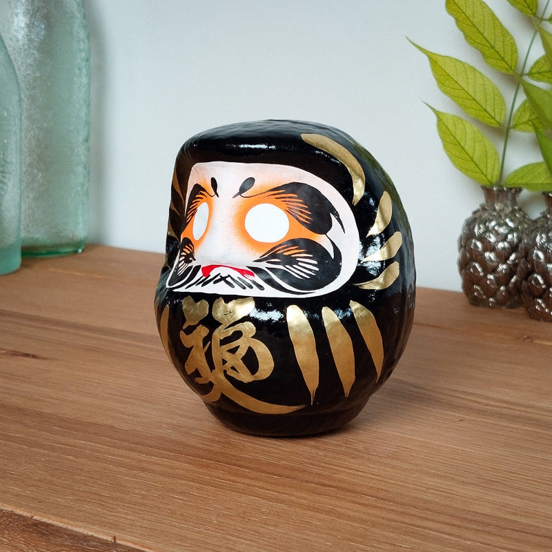 Daruma Grande Negro