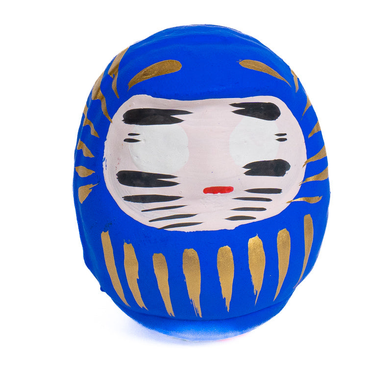 Daruma Japonés 6 cm - Varios Colores Azul