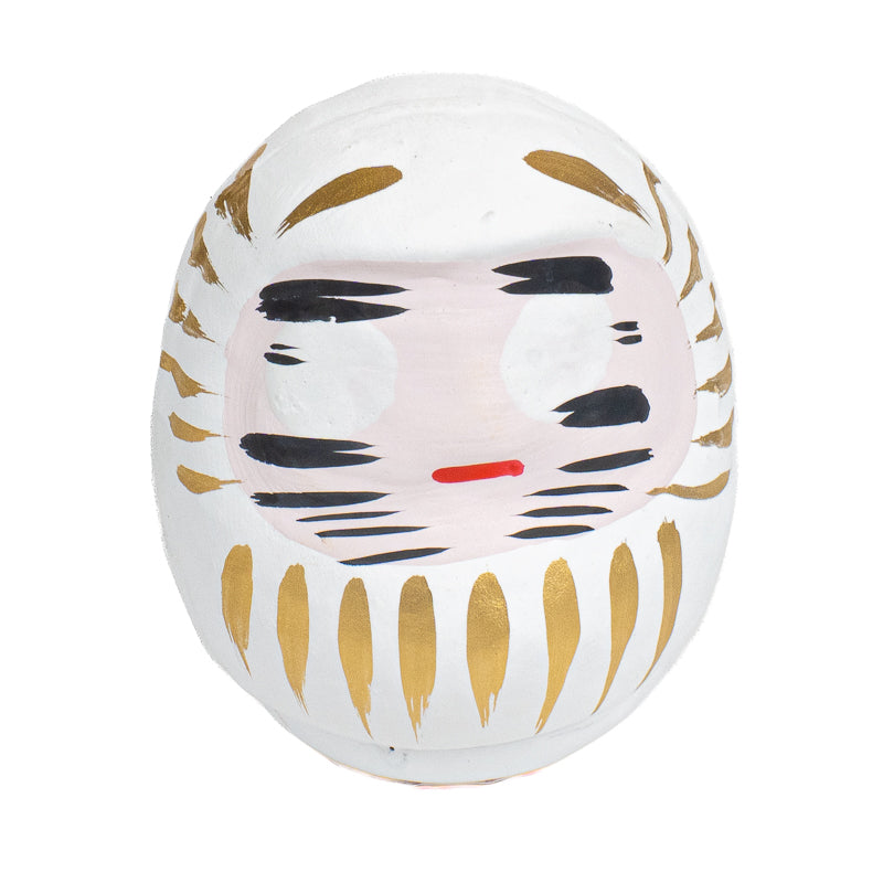 Daruma Japonés 6 cm - Varios Colores Blanco