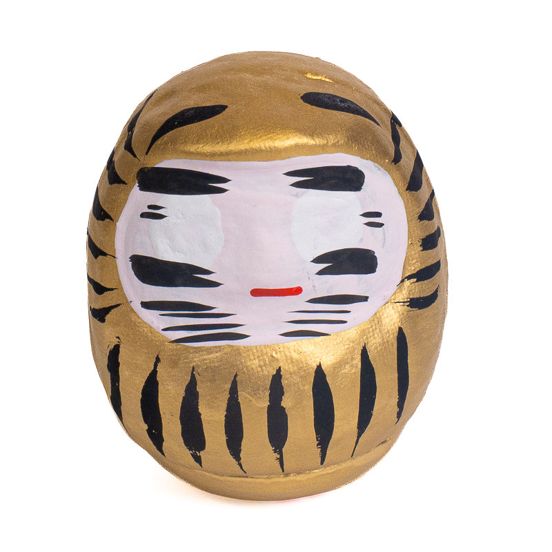 Daruma Japonés 6 cm - Varios Colores Dorado