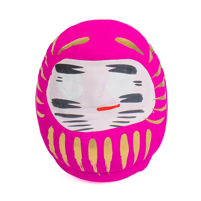 Daruma Japonés 6 cm - Varios Colores Rosa
