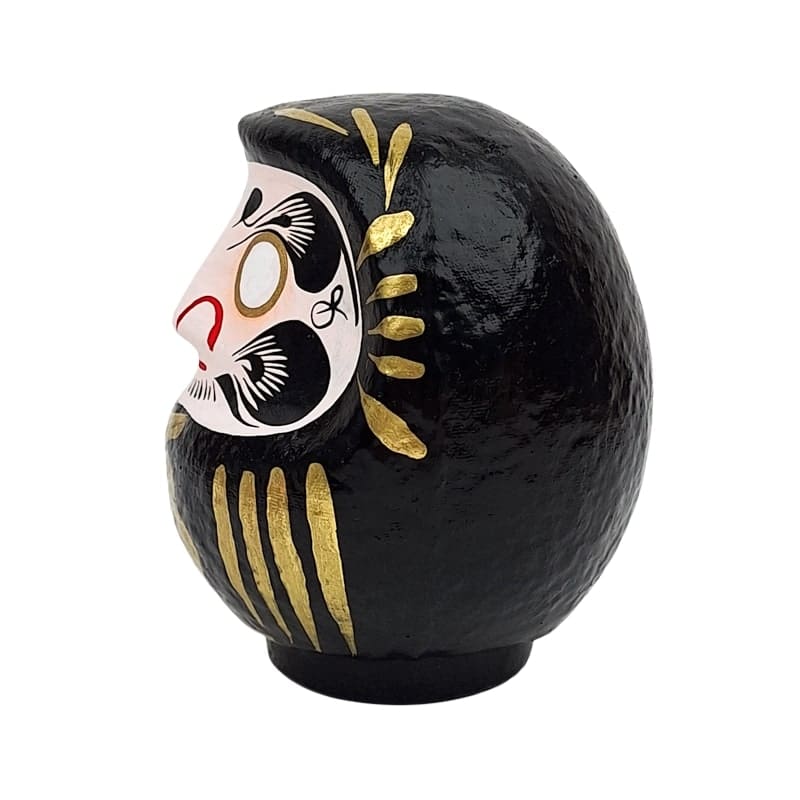 Daruma Negro Japonés - de 9 a 15 cm