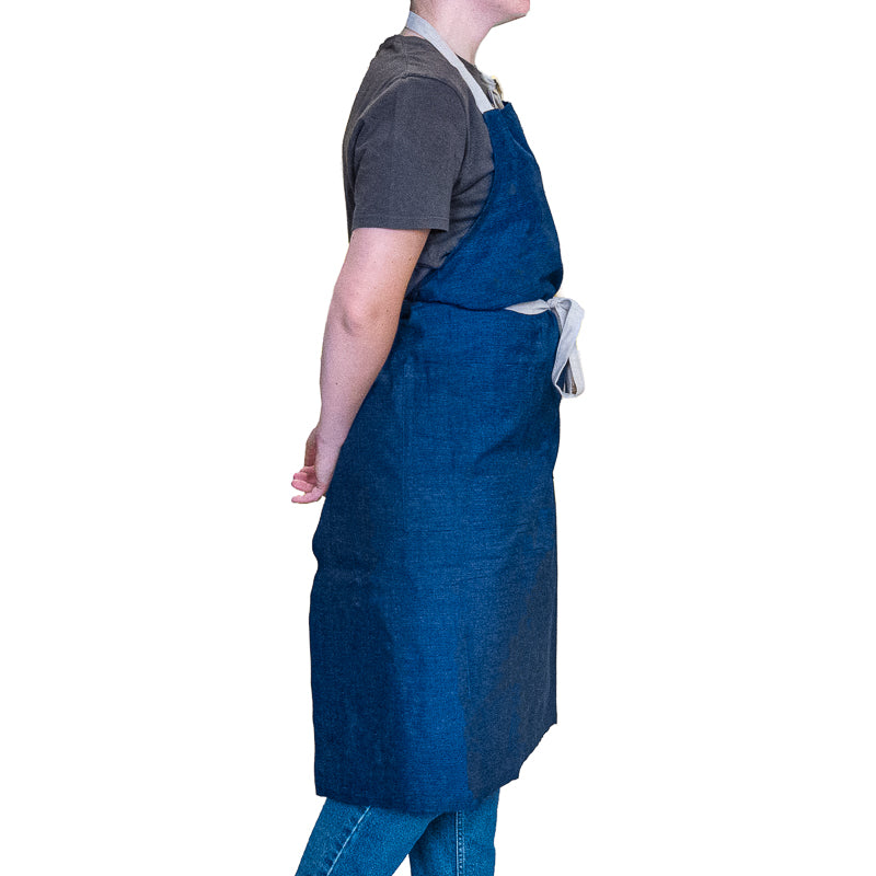 Delantal de Cocina Japonés - Azul