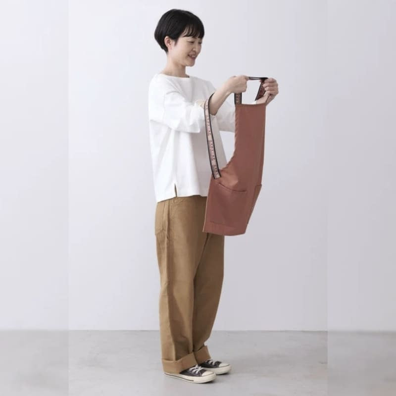 Delantal Japonés Corto Terracota