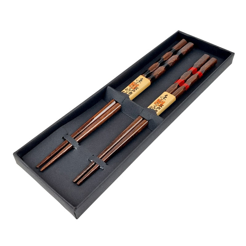 Duo Palillos japoneses de madera