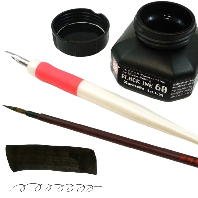 Tinta Negra Kuretake ZIG 60ml