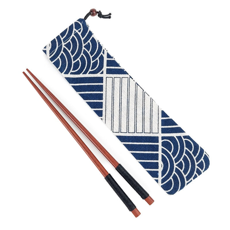 Estuche para Palillos Japoneses Patchwork