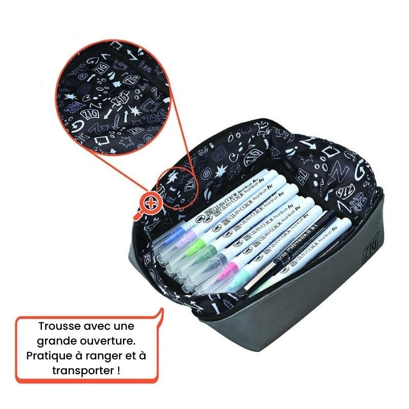 Set Estuche y Rotuladores Japoneses