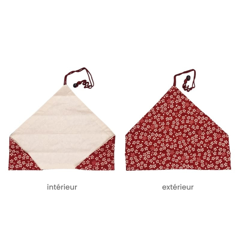 Étui à Baguettes Japonaises Sakura Rouge