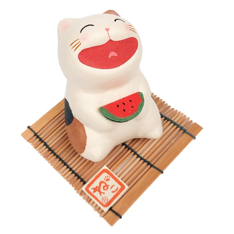 Figurita Japonesa Gato que Ríe