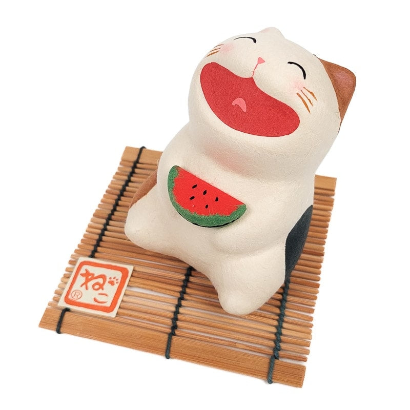 Figurita Japonesa Gato que Ríe