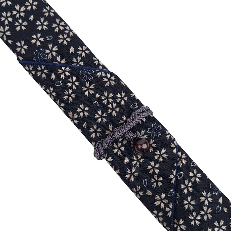 Funda Azul para Palillos Japoneses Sakura
