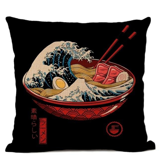 Funda de Cojín Japonesa - The Great Ramen
