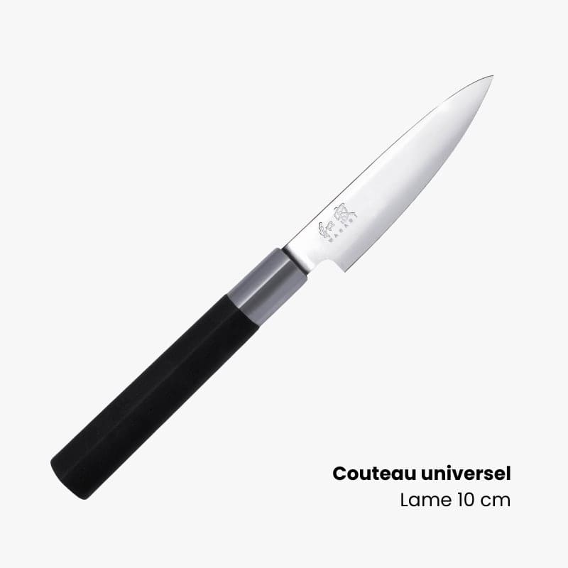 Funda para 5 Cuchillos Japoneses KAI Wasabi Negro