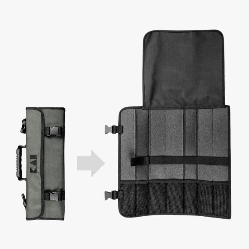 Funda para 5 Cuchillos Japoneses KAI Wasabi Negro
