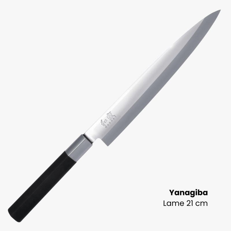 Funda para 5 Cuchillos Japoneses KAI Wasabi Negro