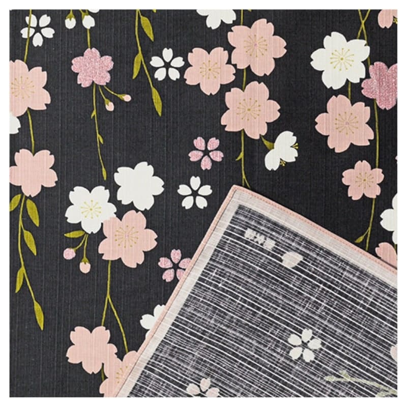Furoshiki Japonés Sakura de Noche - 90x90 cm