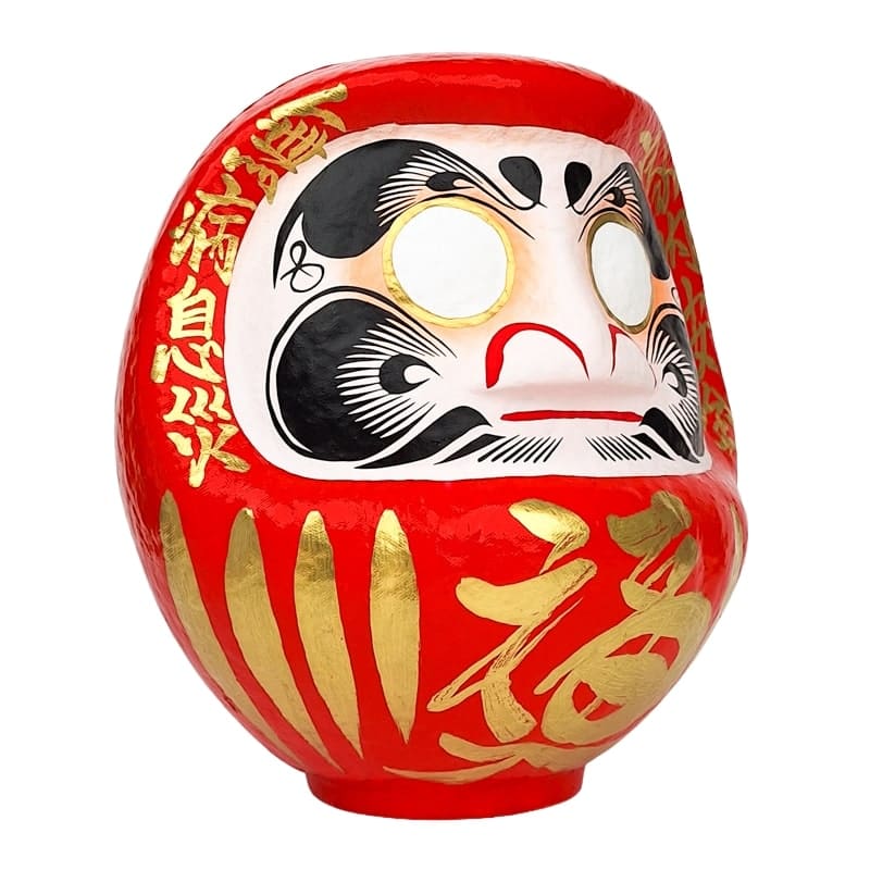 Grand Daruma Rouge - 23 cm