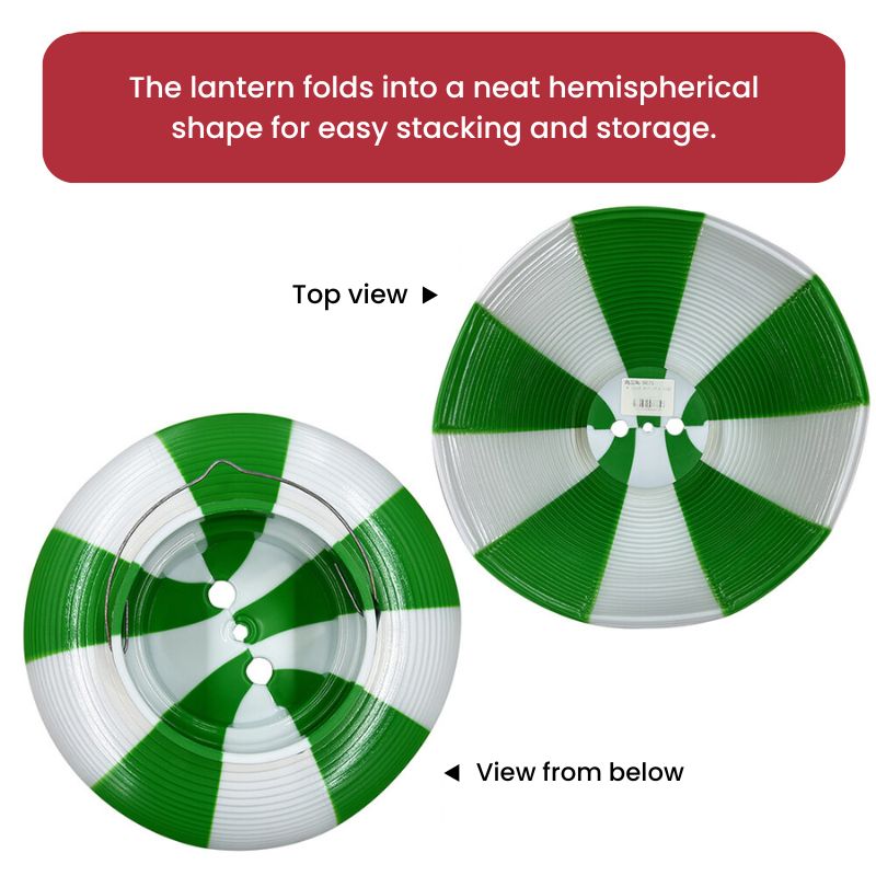 Farolillo Japonés Chochin Verde