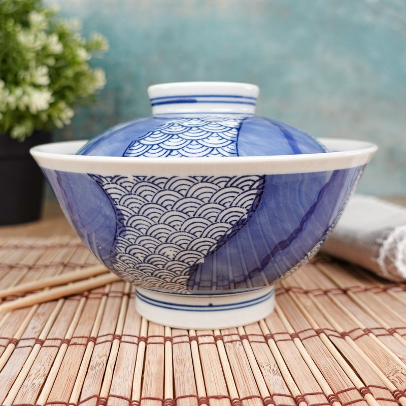 Bol Japonés Donburi Seigaiha