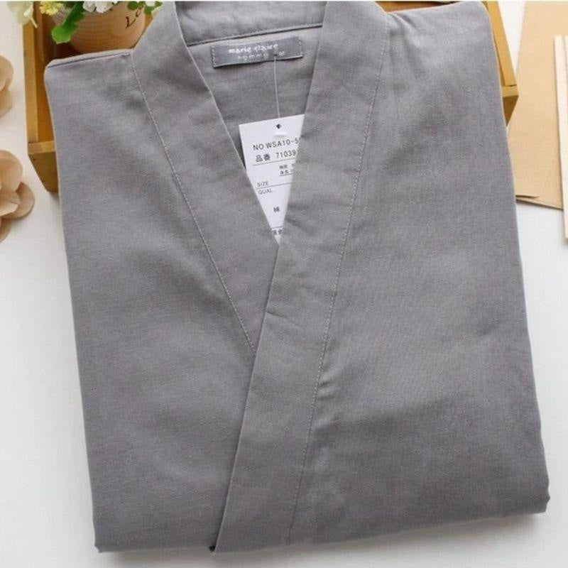 Jinbei hombre pantalón Gris / M