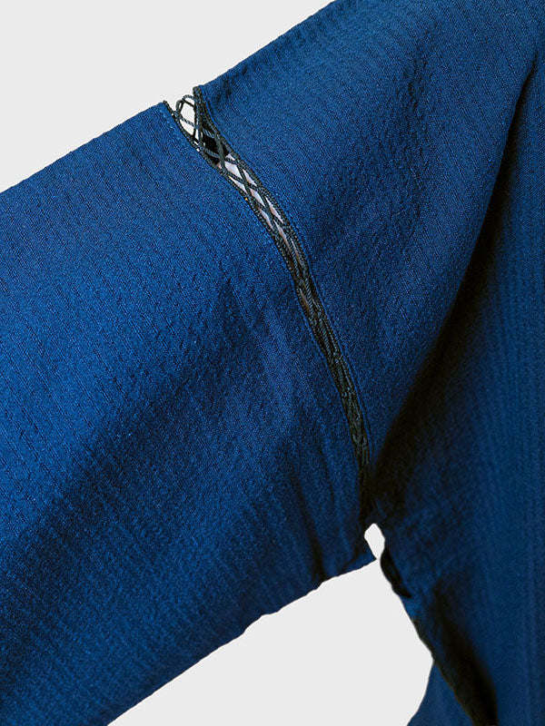 Jinbei Japonés Hombre – Azul Marino