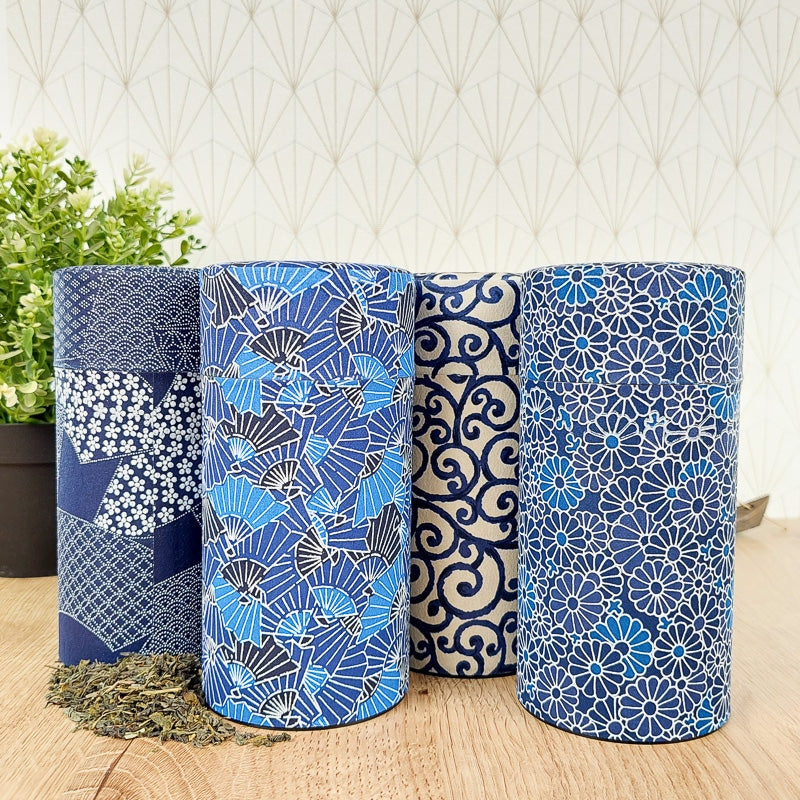 Juego 4 Latas de Té Japonesas