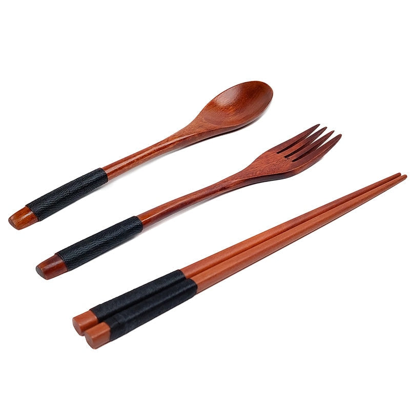 Juego de Cubiertos Japoneses de Madera