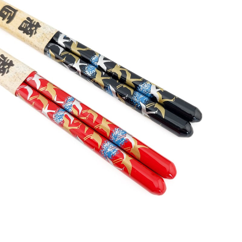 Juego de Palillos Japoneses Tsuru