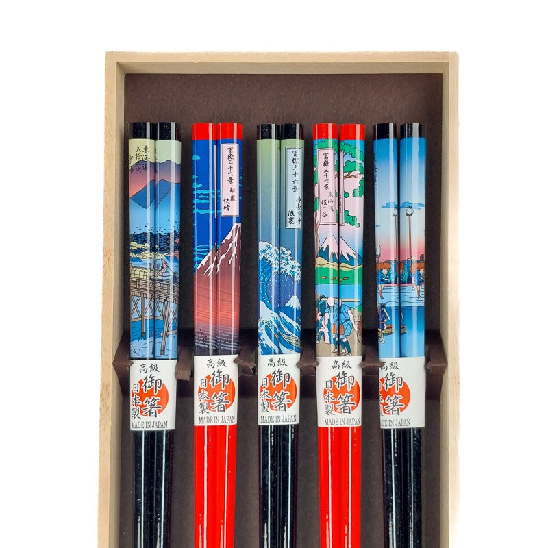 Juego de Palillos Japoneses Fuji