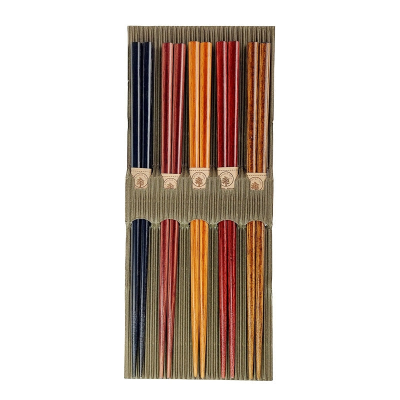 Juego de Palillos Japoneses de Madera