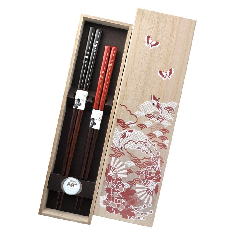 Juego de Palillos Japoneses Sanshun