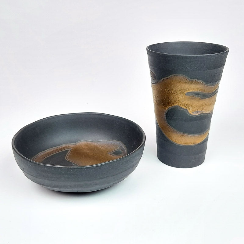Juego de Tazas y Cuencos Japoneses