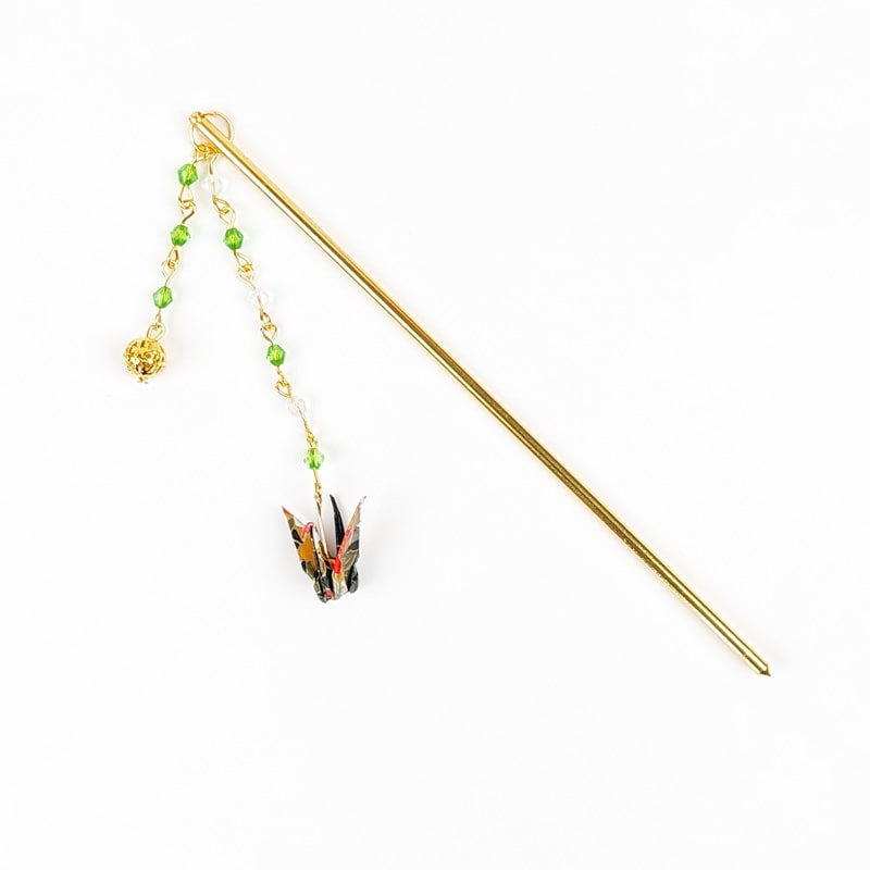 Origami Japonés Kanzashi Negro